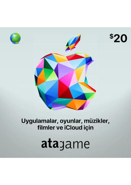 Ata Game App Store & Itunes Hediye Kartı 20 Usd