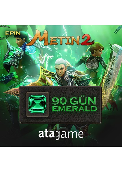 Metin2 Emerald 90 Gün Oyun Süresi