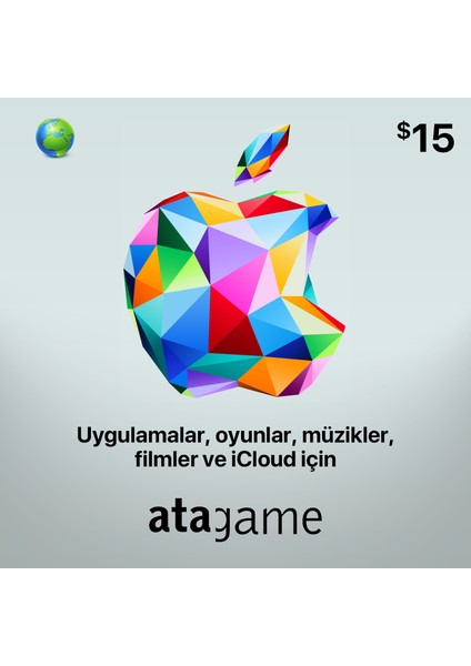 App Store & Itunes Hediye Kartı 15 Usd
