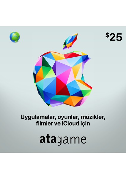 App Store & Itunes Hediye Kartı 25 Usd