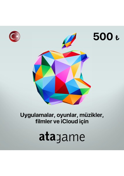 App Store & Itunes Hediye Kartı 500 Tl