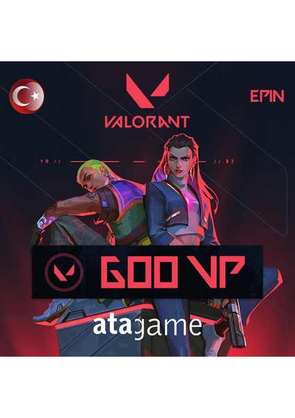 600 Vp Valorant Points Tr
