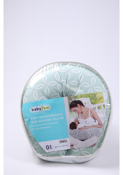 Babyjem Emzirme Ve Destek Minderi Yeşil Halka