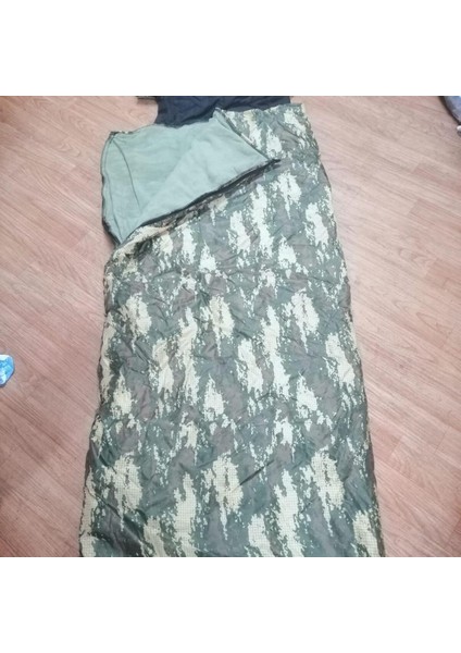 Dikdörtgen Uyku Tulumu Tek Kişilik 500 - 600 gr Dağcılık Yetişkin Uyku Tulumu Kahverengi Ultra Hafi
