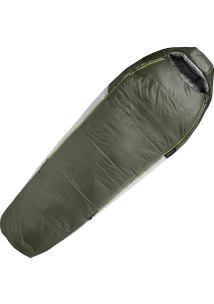 Trekking Outdoor Trekking Polyester Uyku Tulumu - Haki - MT500 -5°c Yeşil