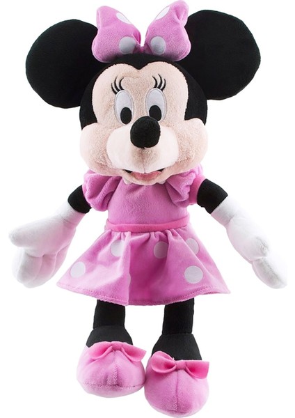 Minnie Mouse Hayranlarına Büyük Boy 43 cm Pembe Lisanslı Peluş