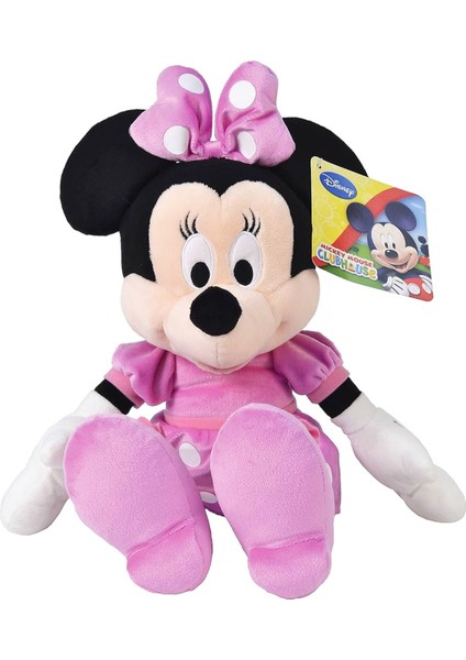 Minnie Mouse Hayranlarına Büyük Boy 43 cm Pembe Lisanslı Peluş