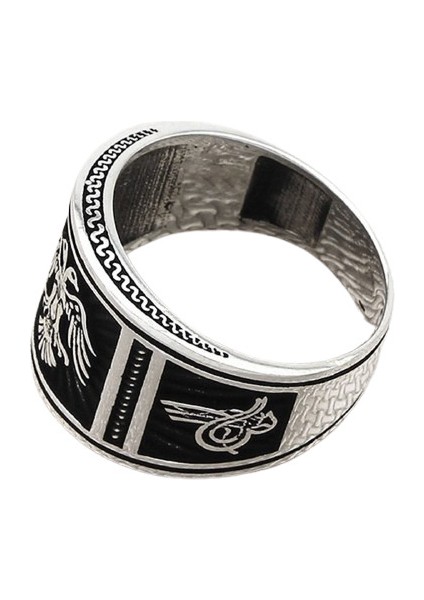 Erkek Yüzük Gümüş 925SELÇUKLU Kartalı modelleri