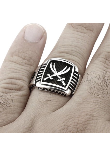 Erkek Yüzük Gümüş 925 Zulfakar fiyatları