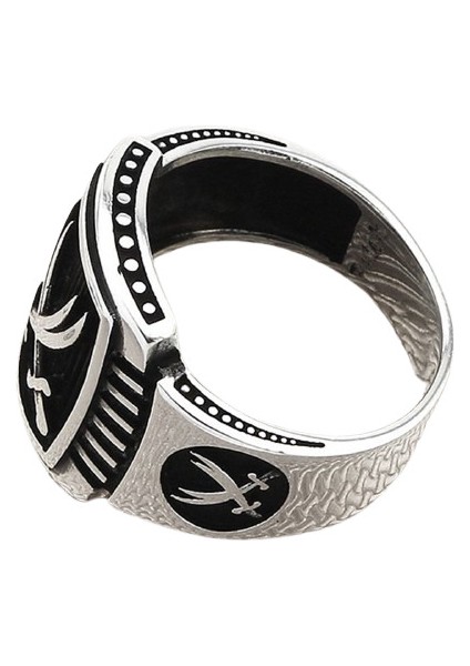 Erkek Yüzük Gümüş 925 Zulfakar modelleri