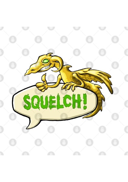 Fred The Squelch Dragon Kupa Bardak