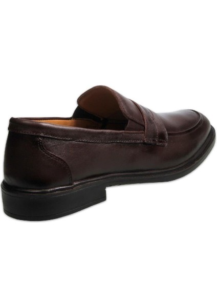 Erkek Slip-On Kahve Günlük Ayakkabı