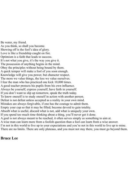 Bruce Lee Alıntıları Kupa Bardak fiyatları