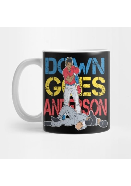 Down Goes Anderson - Beyzbol Kupa Bardak