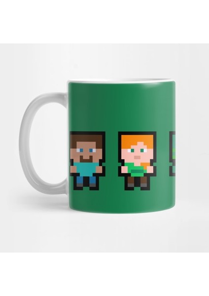 Arkadaşlar - Minecraft Kupa Bardak