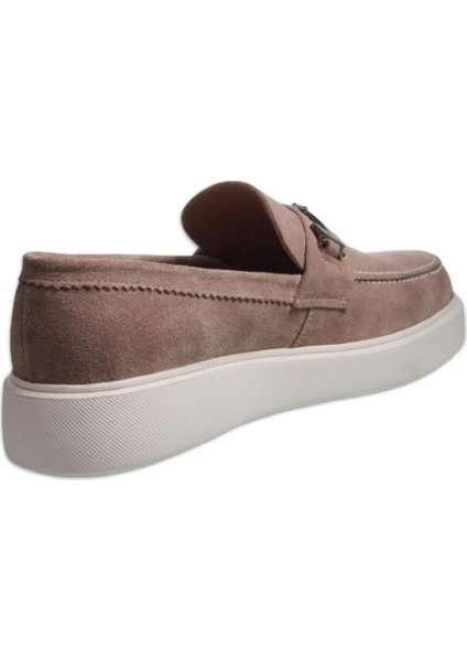 Erkek Slip-On Bej Günlük Ayakkabı