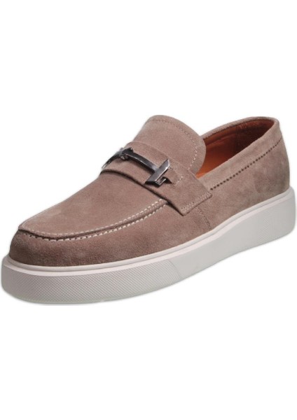 Erkek Slip-On Bej Günlük Ayakkabı