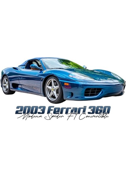 2003 Ferrari 360 Modena Kupa Bardak