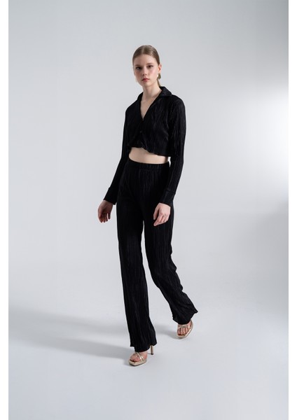 Beli Lastikli Esnek Comfy Pantolon Siyah fırsatları