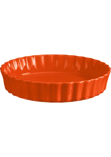 Tart Börek Fırın Kabı Yuvarlak 28 cm Turuncu/toscane