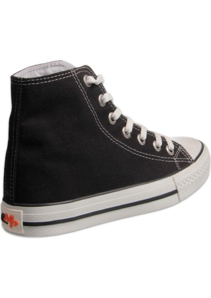 Clearmotion Canvas Pro Erkek Bağcıklı Siyah-Beyaz Sneaker