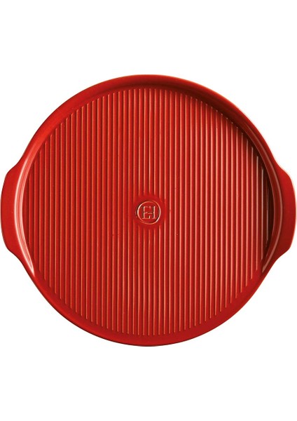 Pizza Fırın Kabı Yuvarlak 40 cm Kırmızı/burgundy fiyatları