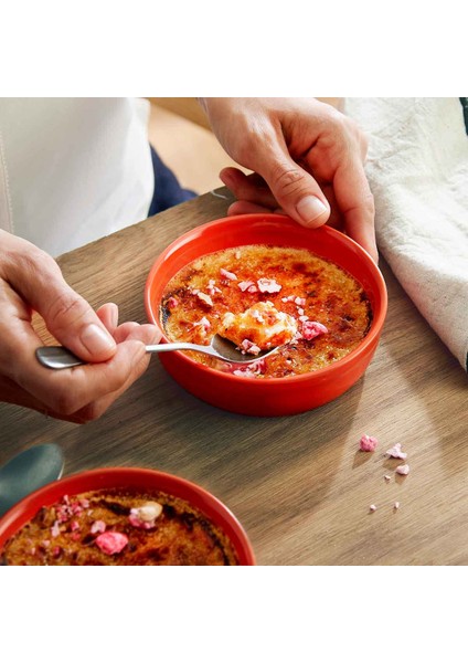 Fırın Kabı Yuvarlak Creme Brulee Turuncu/toscane fiyatları