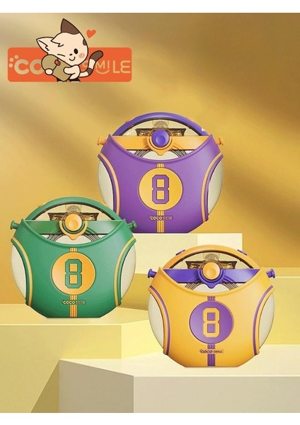 Coco Smile Straw Basketball Tritan Bottle - 630ML indirimleri