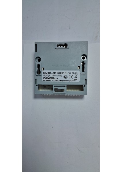 Z051C - Oda Termostatı Cewal Analog RT01 91934910