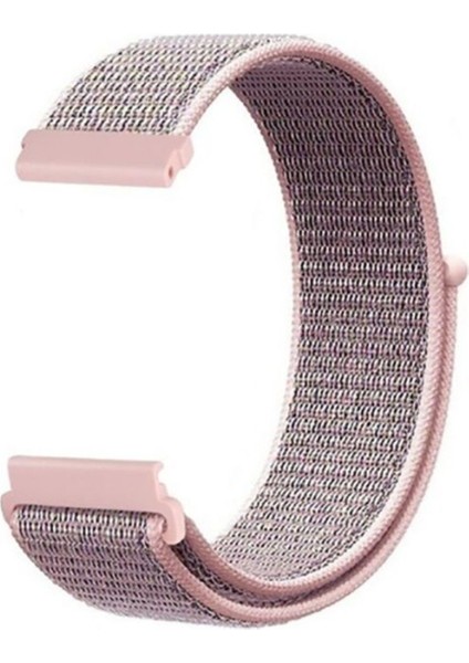 Robor Gts2 Uyumlu Kordon Cırtcırtlı Kumaş KRD03 20MM