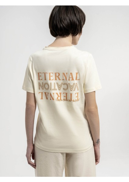 Kadın T-Shirt Ekru LF2035652 fiyatları