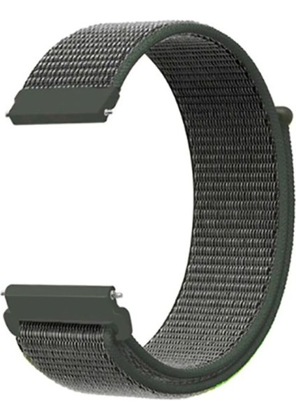 Tecno Watch 2 Kordon Cırtcırtlı Kumaş KRD03 20MM