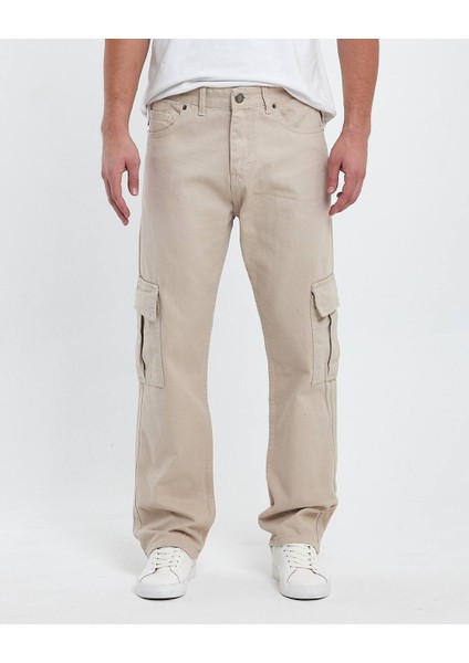 Erkek Yeni Sezon Baggy Kargo Pantolon