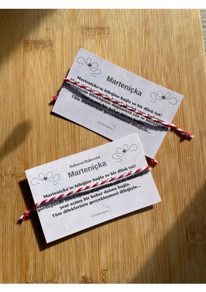Marteniçka Bileklik 10'lu