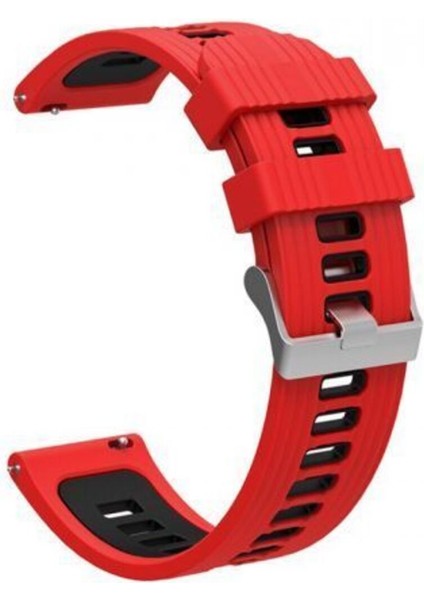 Bix Watch+ Sw-02 Kordon Spor Tarz Silikon KRD55 20MM