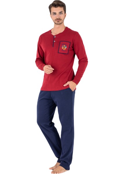 Uzun Kol Erkek Pijama Takımı