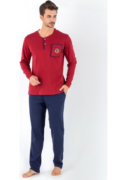 Uzun Kol Erkek Pijama Takımı