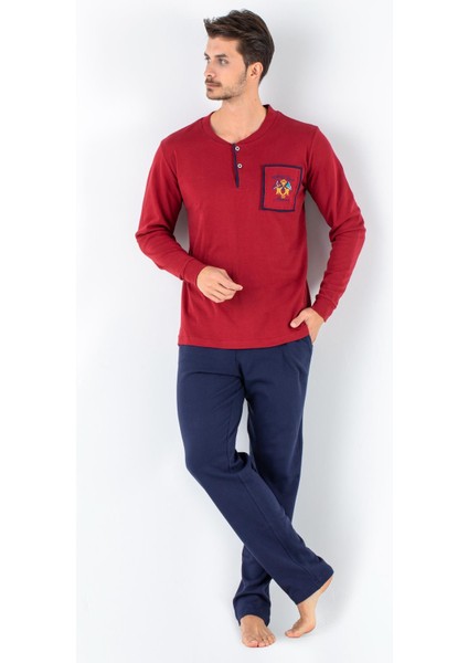 Uzun Kol Erkek Pijama Takımı