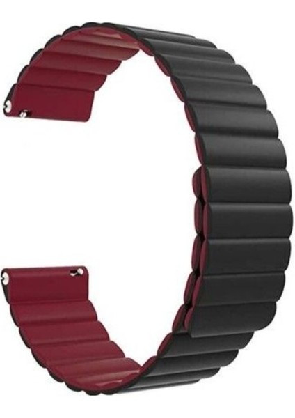 Robor R Gt2 Uyumlu Kordon Çift Renkli Loop Mıknatıslı KRD52 22MM