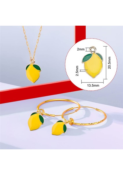 Dıy Takı Yapımı Için 80 Adet Meyve Charms Charm Kolye Sevimli Charm Küpe (Yurt Dışından)