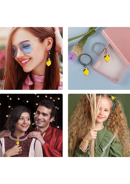 Dıy Takı Yapımı Için 80 Adet Meyve Charms Charm Kolye Sevimli Charm Küpe (Yurt Dışından)