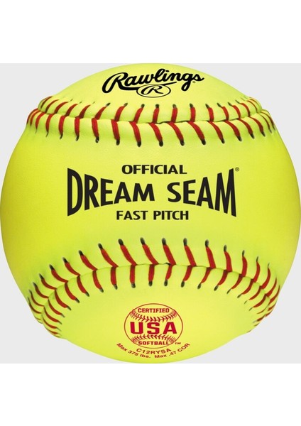 Offıcıal Dream Seam Beyzbol-Softbol(Softball) TOPU-C12RYSA