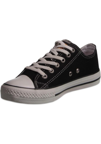 Mp Clearmotion Canvas Pro Erkek Bağcıklı Siyah-Beyaz Sneaker