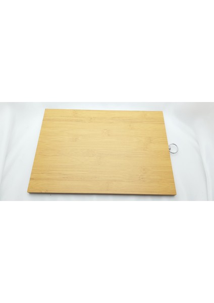 Askı Halkalı Bambu Kesme Tahtası