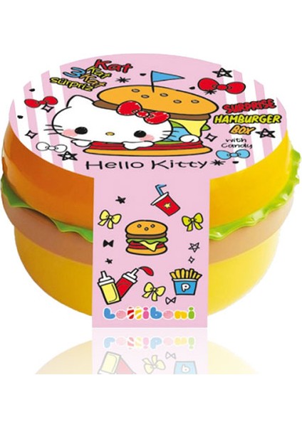 Hello Kitty Hamburger Sürpriz Kutu