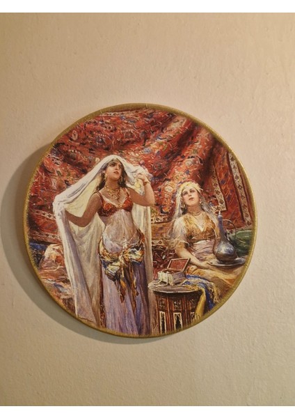 Duvar Dekorasyon Tabağı (Duvara Asılabilir Durumda)(Porselen) fiyatları