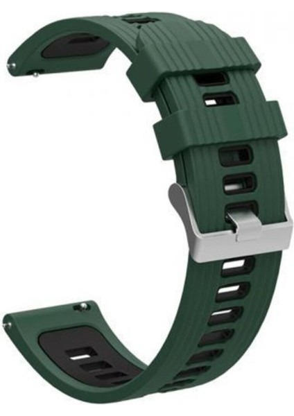 Tecno Watch 2 Kordon Spor Tarz Silikon KRD55 20MM