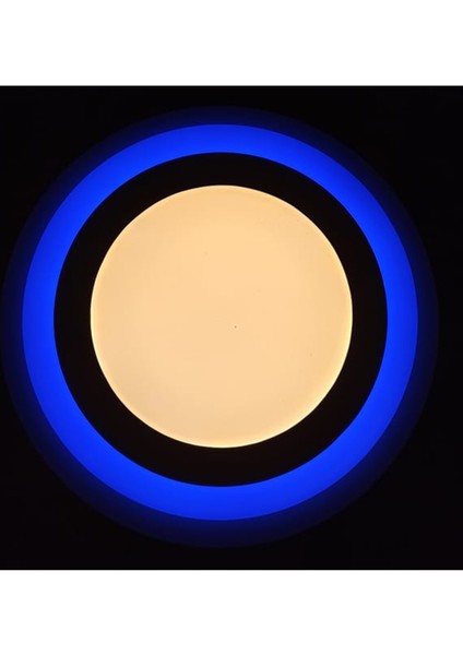 3+3 Watt Çift Renkli LED Panel - 6W Iki Renkli Panel – Günışığı Mavi Işık