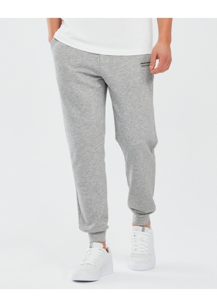 Essential M Jogger Sweatpant Erkek Gri Melanj Eşofman Altı S232235-036