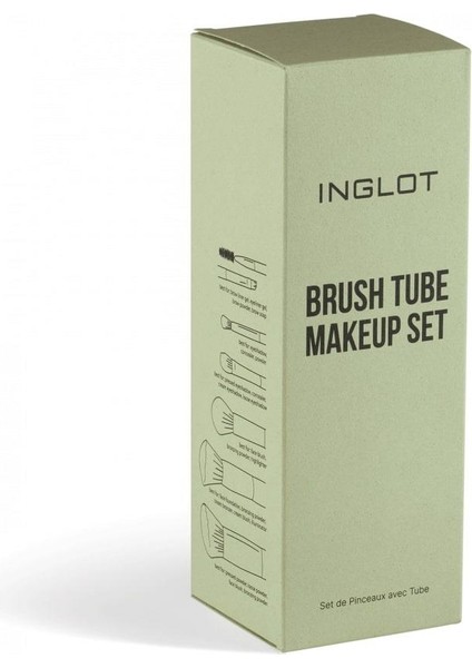 Brush Tube Makeup Set Green